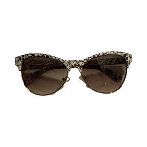 Diane Von Furstenberg Womens Snakeskin Sunglasses